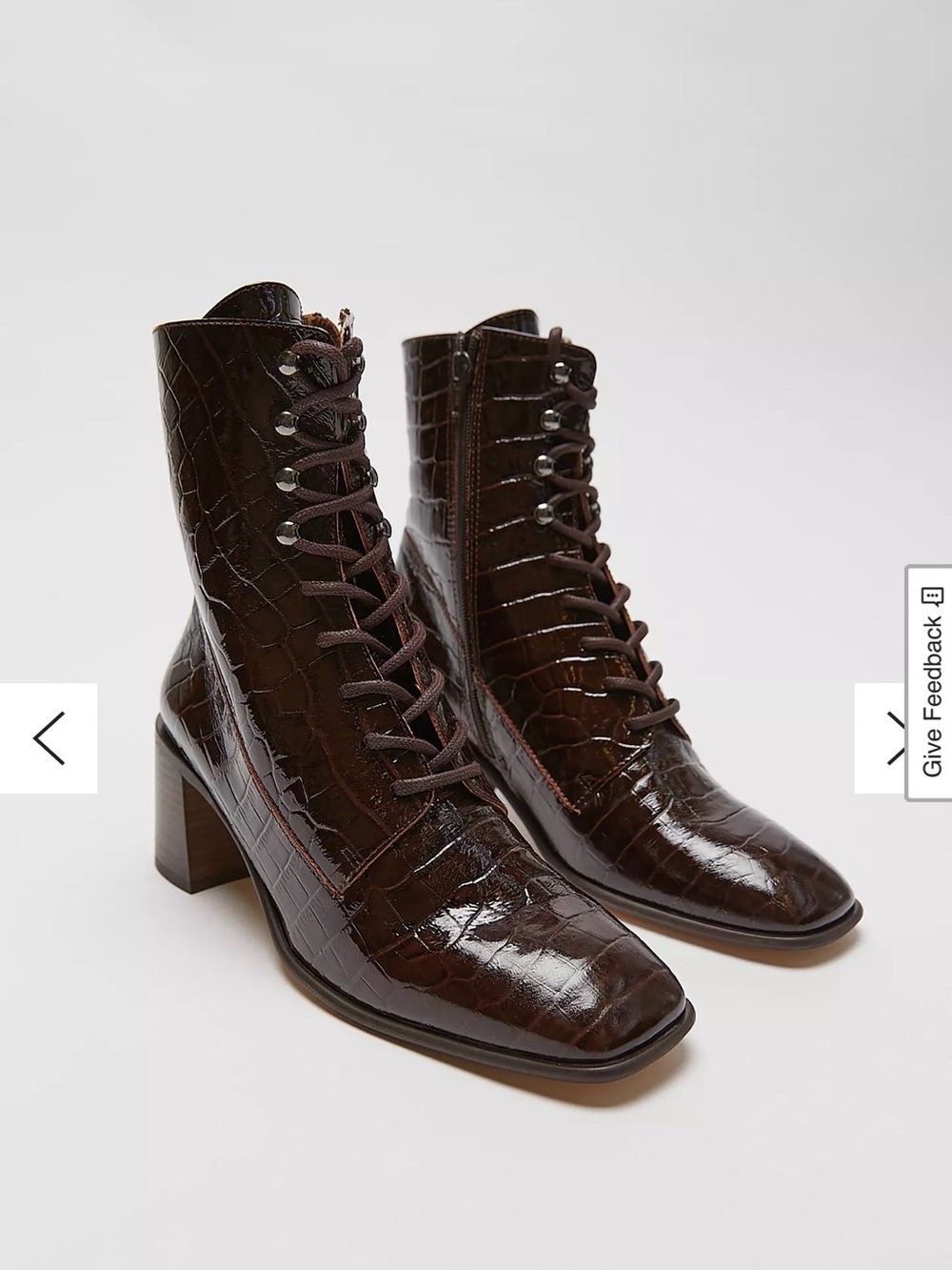 MIISTA Emma Lace Up Boots